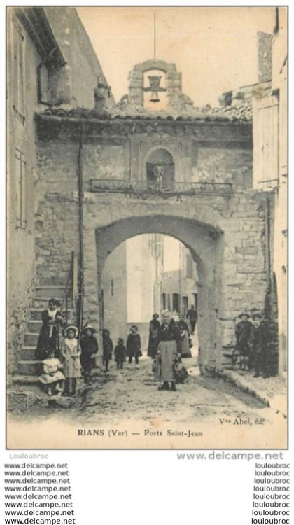 RIANS PORTE SAINT JEAN