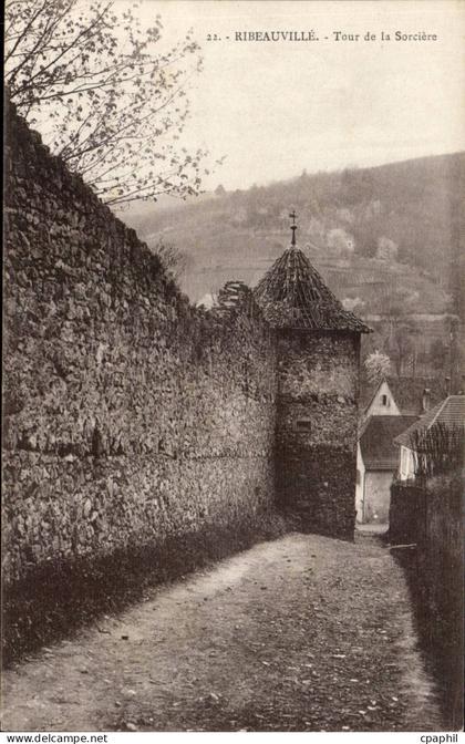 Ribeauville CPA Tour de la sorciere