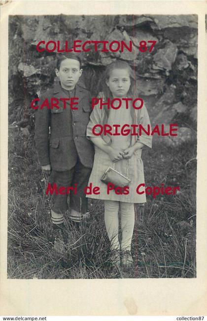 87 - RILHAC RANCON - MONTIGNAC - Roger et Jeanne FAUCHY - Carte Photo n° 4846 BOUDEAU