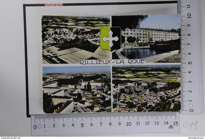 RILLIEUX (Ain maintenant Rillieux la Pape Rhône) les nouveaux immeubles de LA ROUE cité