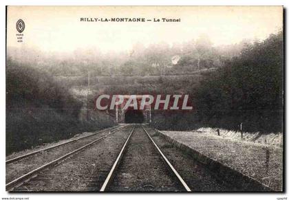 CPA Rilly La Montagne Le Tunnel