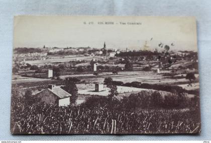 Riom, vue générale, Puy de Dôme 63