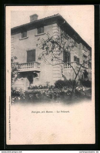 CPA Riorges, Le Prieure, la facade