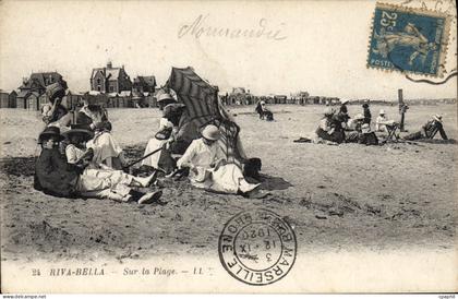 CPA Riva Bella Sur la Plage