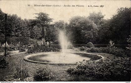Rive de Gier - Jardin des Plantes - CPA
