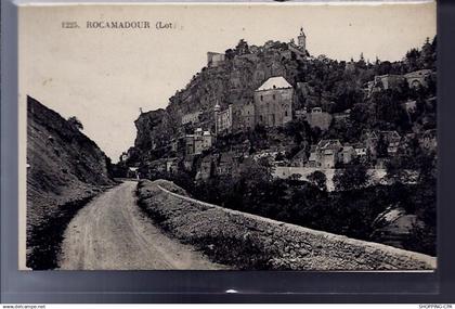 46 - Rocamadour - Vue générale - Non voyagé - Dos divisé...