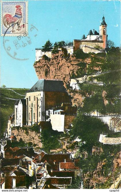 CPA Rocamadour Lot Vue generale