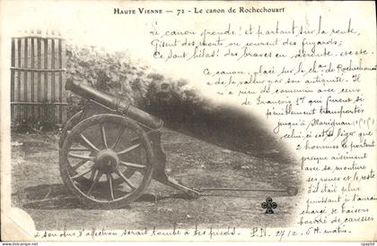 CPA Haute Vienne Le canon de Rochechouart