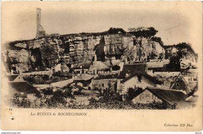 CPA Rochecorbon les ruines (1473696)