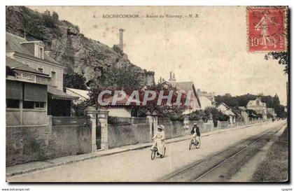 CPA Rochecorbon Route De Vouvray