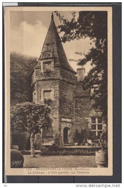 56 - Rochefort en Terre - Le Chateau - l'Aile Gauche - La Tonnelle