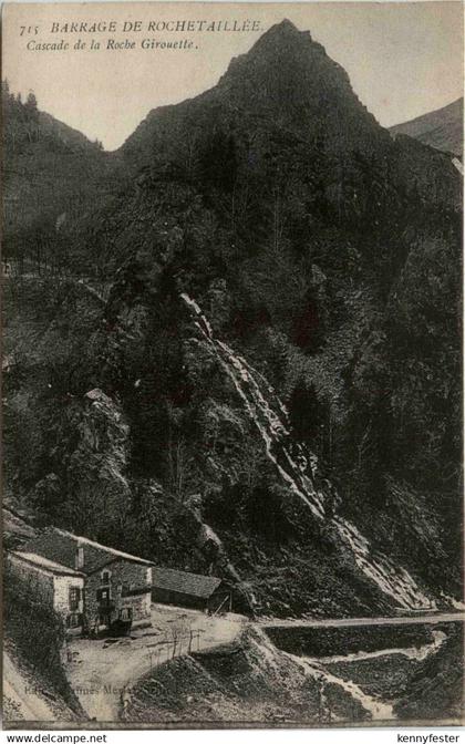 Barrage de Rochetaillee, Cascade de la Roche Girouette