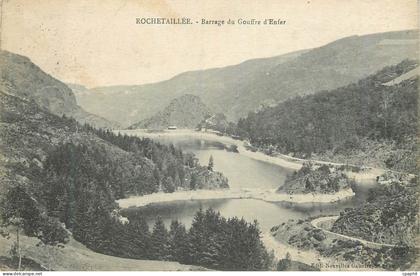 CPA Rochetaillee barrage du gouffre d enfer