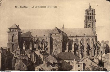 CPA Rodez La cathedrale