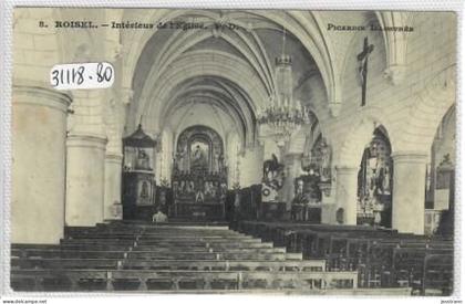 ROISEL- INTERIEUR DE L EGLISE