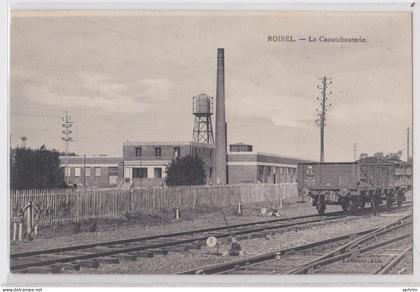 Roisel La Caoutchouterie Voie Ferrée