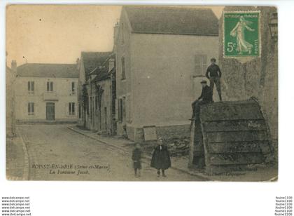 ROISSY EN BRIE la fontaine jacob