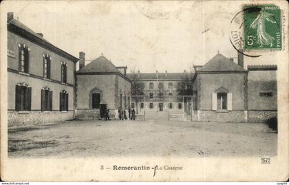 CPA Romorantin La Caserne Militaria