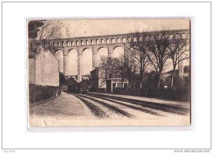 13 ROQUEFAVOUR Gare, Intérieur, Pont, Viaduc, Train Vapeur, ed ?, 1909