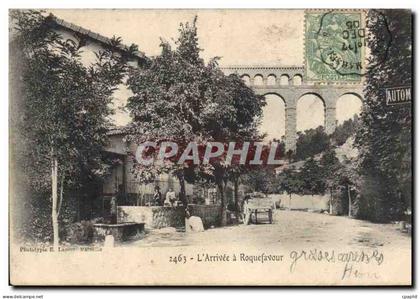 CPA L'Arrivee a Roquefavour