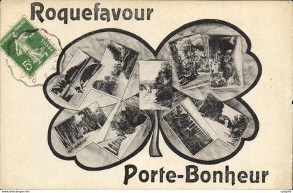CPA Roquefavour Porte Bonheur