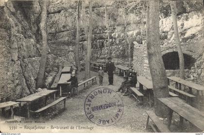 CPA Roquefavour Restaurant de l'Ermitage