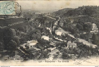 CPA Roquefavour Vue Generale