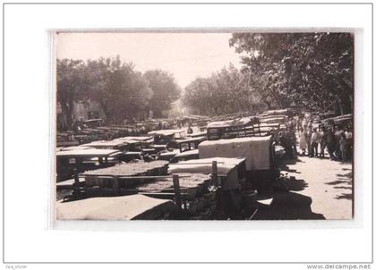 30 ROQUEMAURE Carte Photo, Marché aux Raisins, Automobiles, beau plan, 193? *** A VERIFIER ***
