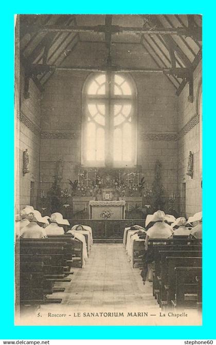 a929 / 875 29 - ROSCOFF Sanatorium Marin Chapelle