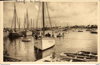CPA Roscoff Finistere le port