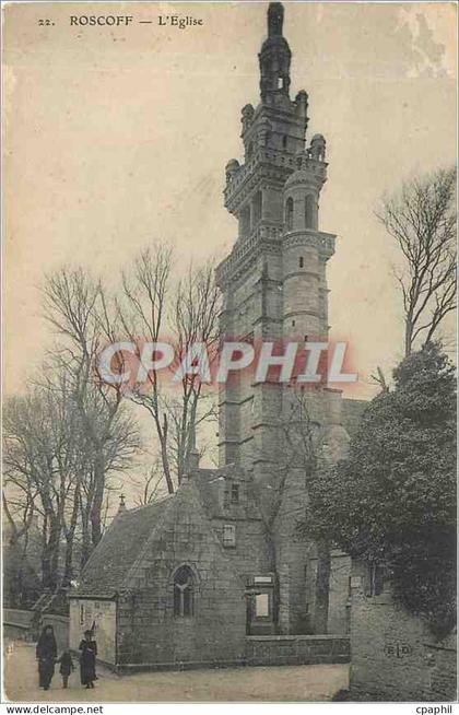 CPA Roscoff l'Eglise