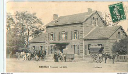 26837 - ROSIERES EN SANTERRE - LA GARE