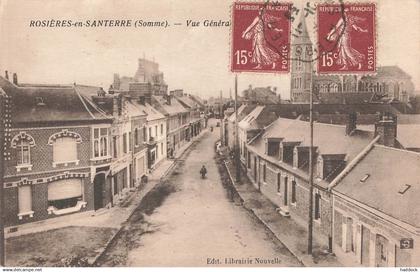 ROSIERES EN SANTERRE : VUE GENERALE