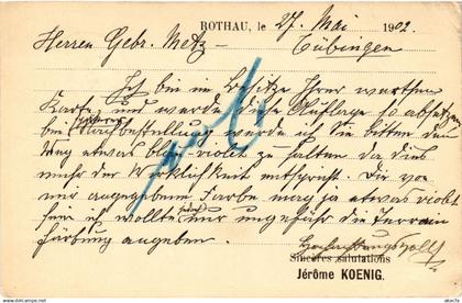 CPA Jerome Koenig ROTHAU (393694)