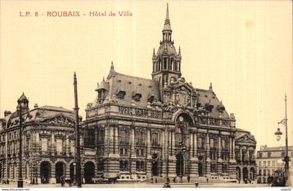 CPA Roubaix Hotel de Ville