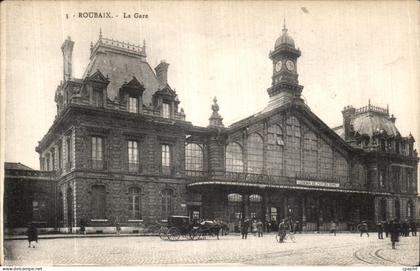 CPA Roubaix La Gare