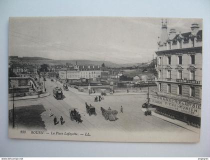 CPA  Rouen La Place Lafayette