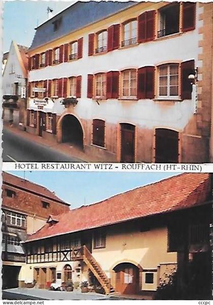 CPSM Rouffach Hotel-Restaurant Witz