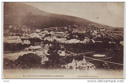 dép 90 - O669 - Rougemont Le Château - Vue Générale - état