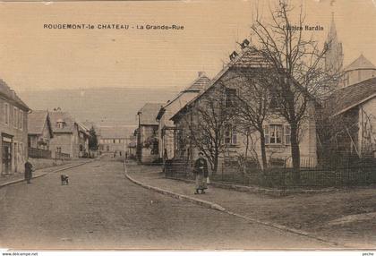 N°7785 R -cpa Rougemont le Château -la grande rue-