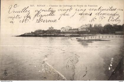 CPA Royan Chantier de Carenage et Pinte de Foneillon
