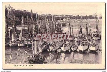 CPA Royan Le Port Bateaux