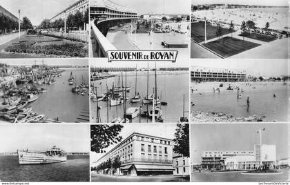FRANCE - Royan - Avenue Aristide - Mer - Plage - Port - bateaux - transport - Bac - Poste - animé - Carte Postale