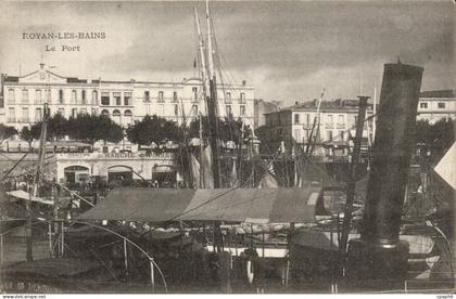Royan les Bains - Le Port - CPA