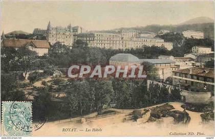 CPA Royat Les Hotels