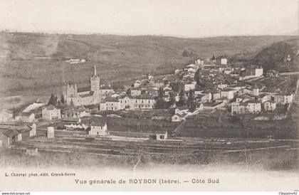 ROYBON (38) Vue Générale de ROYBON - Côté Sud
