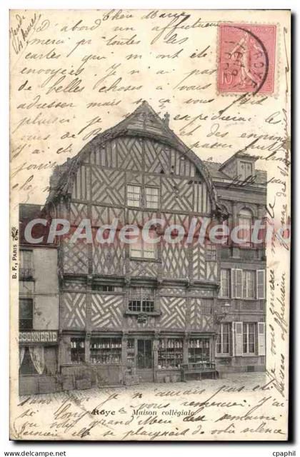 CPA Roye Maison Collegiale