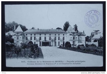 92 Rueil-Malmaison 207 châteaux Malmaison (Rueil) -- la façade principale ancienne rés  D92D  K92033K  C92063C RH501028