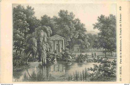 92 - Rueil Malmaison - Parc de la Malmaison - le Temple de l'Amour - Gravure - CPA - Voir Scans Recto-Verso
