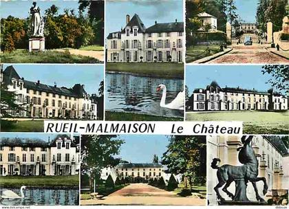 Carte Postale - 92 - Rueil-Malmaison - Château de Malmaison - Multivues - Flamme Postale de Rueil-Malmaison - CPM - Voir
